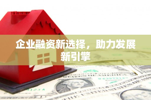 澄迈企业融资新选择，助力发展新引擎