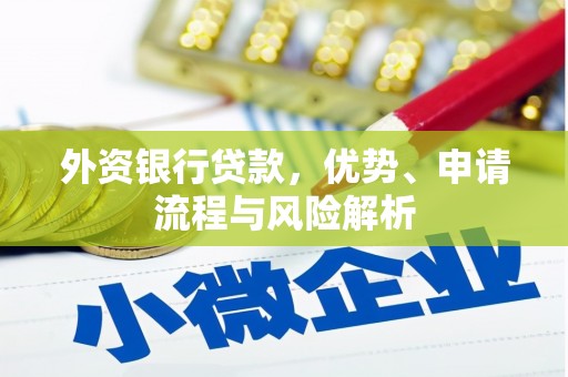 澄迈外资银行贷款，优势、申请流程与风险解析