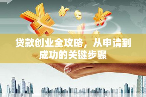 澄迈贷款创业全攻略，从申请到成功的关键步骤