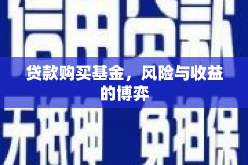 澄迈贷款购买基金，风险与收益的博弈