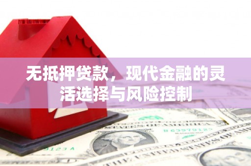 澄迈无抵押贷款，现代金融的灵活选择与风险控制