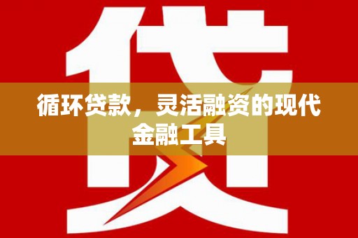 澄迈循环贷款，灵活融资的现代金融工具