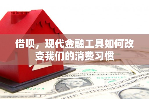 澄迈借呗，现代金融工具如何改变我们的消费习惯