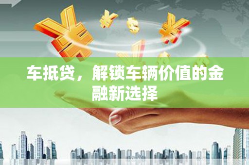 澄迈车抵贷，解锁车辆价值的金融新选择