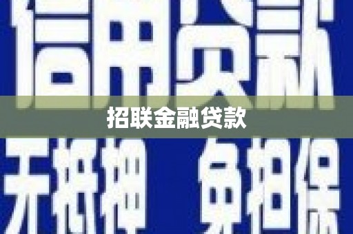 澄迈招联金融贷款