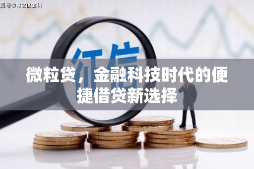 澄迈微粒贷，金融科技时代的便捷借贷新选择