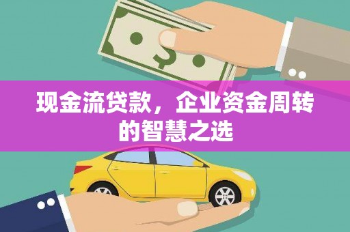 澄迈现金流贷款，企业资金周转的智慧之选
