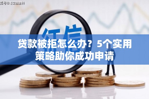 澄迈贷款被拒怎么办？5个实用策略助你成功申请