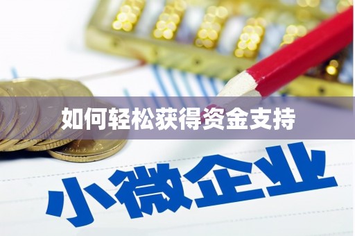 澄迈如何轻松获得资金支持