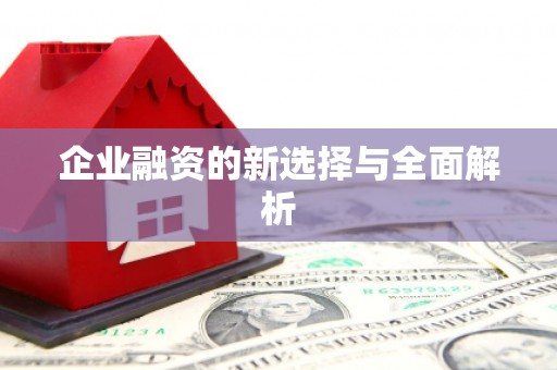 澄迈企业融资的新选择与全面解析